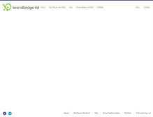 Tablet Screenshot of brandbridgeltd.com